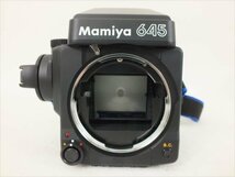 ♪ Mamiya マミヤ M645 SUPER 中判カメラ MAMIYA-SEKOR C 80mm 2.8 中古 現状品 240311Y7213_画像2