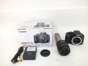 ♪ Canon キャノン EOS Kiss X4 デジタル一眼レフ EF-S 18-55mm 3.5-5.6 IS 中古 現状品 240311H2301