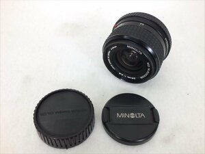 ♪ MINOLTA ミノルタ MD W.ROKKOR 28mm 2.8 レンズ 中古 現状品 240311Y7236