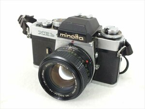 ♪ MINOLTA ミノルタ XE b フィルム一眼レフ 1.4 50mm 中古 現状品 240308R7213