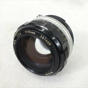 ♪ Nikon ニコン レンズ NIKKOR-S・C Auto 1.2 55mm 中古 現状品 240208T3080の画像2