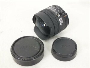 ♪ Nikon ニコン レンズ AF Fisheye NIKKOR 16mm 1:2.8 D 中古 現状品 240308T3237