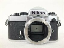 ♪ Nikon ニコン FE フィルム一眼レフカメラ 50mm 1:1.8 現状品 中古 240308T3295_画像3