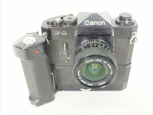 ♪ Canon キャノン F-1 前期 フィルム一眼レフ FD 24mm 2.8 中古 現状品 240308T3309