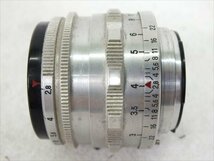 ♪ CarlZeiss カールツァイス Tessar レンズ 1:2.8 50mm 中古 現状品 240308T3337B_画像3