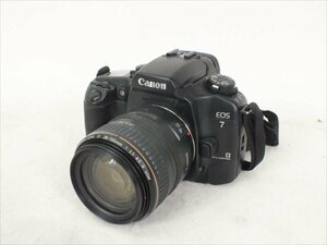 ♪ Canon キャノン EOS7 フィルム一眼レフ EF 28-105mm 1:3.5-4.5 II USM 中古 現状品 240311E3274