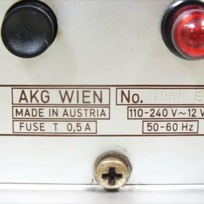 ♪ AKG WIEN 1254E アンプ 音出し確認済 中古 現状品 240311E3519の画像8