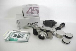 ▼ CONTAX コンタックス G2 フィルム一眼レフ 中古 現状品 240305K2190