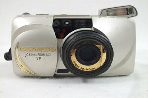 □ OLYMPUS オリンパス μ[mju:]ZOOM140 コンパクトカメラ 中古 現状品 240206G6180