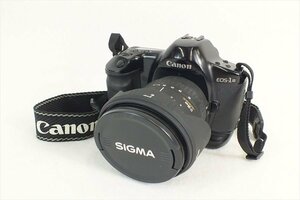 ◆ Canon キャノン EOS-1N フィルム一眼レフ SIGMA 17-35 2.8-4 中古 現状品 240309M5211