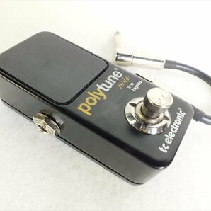 ◇ tc electronic poly tune エフェクター 中古 現状品 240308T3383の画像2