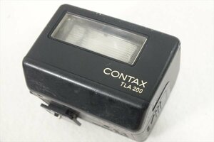 □ CONTAX コンタックス TLA200 ストロボ 中古現状品 240108T3181