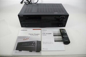 ▼ ONKYO オンキョー TX-NA609 レシーバー 中古 現状品 240205H3137