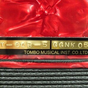 □ TOMBO トンボ GT-60B-5 アコーディオン 中古 現状品 240306H2019の画像7