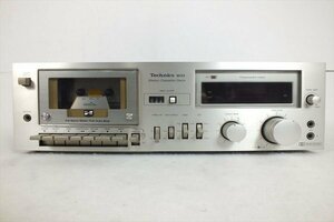 ★ Technics テクニクス RS-M33 カセットデッキ 中古 現状品 240301N3058