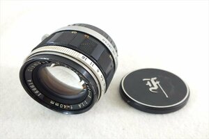 ◆ OLYMPUS オリンパス レンズ G.ZUIKO Auto-S 1:1.4 40mm 中古 現状品 240209G3473