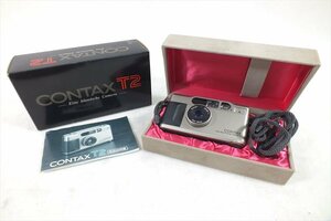 □ CONTAX コンタックス T2 コンパクトカメラ 中古 現状品 240306Y8040