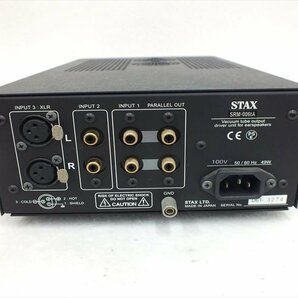 ◆ STAX スタックス SRM-006tA SR-404 ヘッドフォン 中古 現状品 240309M5475の画像5