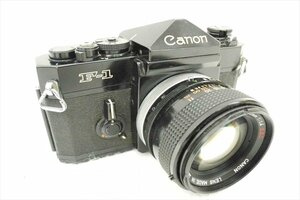 ▼ Canon キャノン F-1 フィルム一眼レフ 1:1.4 S.S.C 中古 240305H3123