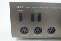 □ STAX スタックス SRM-T1S ヘッドホンアンプ 中古 現状品 240306G6195_画像4