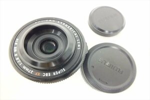 ◆ FUJI フジ FUJINON ASPHERICAL LENS レンズ XF 27mm 2.8 R 中古 240309M5575