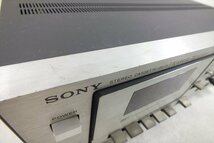 □ SONY ソニー TC-5350 SD カセットデッキ 中古 現状品 240306G6121_画像8