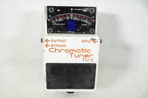 ▼ BOSS ボス TU-2 エフェクター 動作確認済 中古 現状品 240305H3256