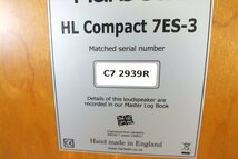 ◇ Harbeth ハーベス HL Compact7ES-3 スピーカー 音出し確認済 動作確認OK 中古 現状品 240308R7272_画像10