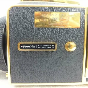 □ HASSELBLAD ハッセルブラッド 500C/M GOLD 30周年 中判カメラ Planar 2.8/80 T 中古 240306G6213の画像10