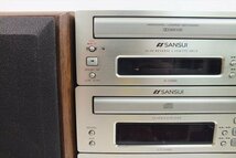 □ SANSUI サンスイ CT-10MH D-10MH A-10MH S-10MH システムコンポ 現状品 中古 240106H2150_画像3