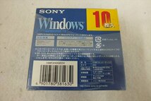 ◆ SONY ソニー 3.5型 フロッピーディスク MFD-2HD フロッピーディスク 中古 現状品 240309M5491_画像6