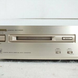 ★ ONKYO オンキョー MD-124 MDデッキ 音出し確認済 中古 現状品 240301Y8327の画像3