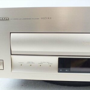 ☆ PIONEER パイオニア HLD-X9 LDプレーヤー 中古 現状品 240302M4206の画像4