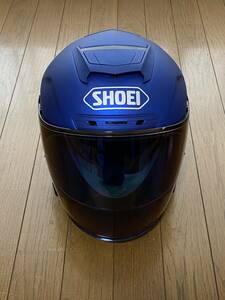 SHOEI J-フォースIV、J-FORCE IV　マットブルーメタリック　M(57cm)