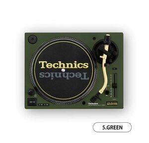 【新品未開封】TechnicsテクニクスミニチュアコレクションSL-1200M7L緑GREENケンエレファントガチャターンテーブル