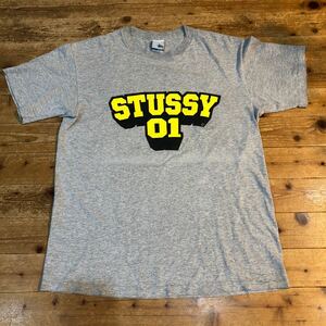 stussy logo Tシャツ/ M USA製