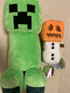 マインクラフト ぬいぐるみ クリーパー スノーゴーレム MINECRAFT