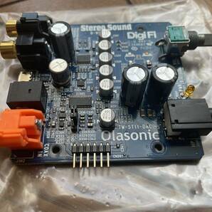 DigiFi 96/24ハイレゾ再生対応 Digi Fi 付録 No.16D/Aコンバーター/ステレオヘッドフォンアンプ Olasonic \2,300即決 レターパック送料無料の画像8