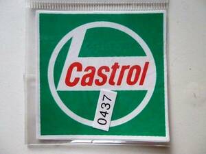 新品 Castrol カストロール ステッカー 約6×6cm 500円即決