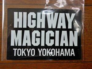 新品 YELLOWCORN HIGHWAY MAGICIANステッカーホワイト 2枚セット \500即決