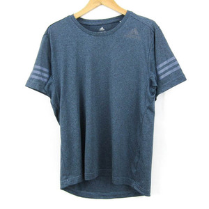 アディダス 半袖Tシャツフリーリフトクライマクールスポーツウエア メンズ Mサイズ ネイビー adidas