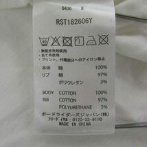 ロキシー 半袖Tシャツ グラフィックT スポーツウエア レディース Sサイズ ホワイト ROXY_画像7