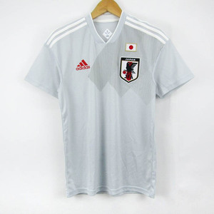 アディダス 半袖Tシャツ サッカー 日本代表 ユニフォーム クライマライト メンズ Sサイズ グレー adidas