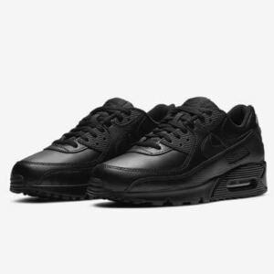 【新品！定価即決送料込！】エアマックス90 レザー★AIR MAX 90 LTR★ナイキ★NIKE★AIR JORDAN★BLACK LEATHER