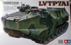 タミヤ/1/35/アメリカ海兵隊LVTP7A1強襲水陸両用装甲兵員輸送車/未組立品