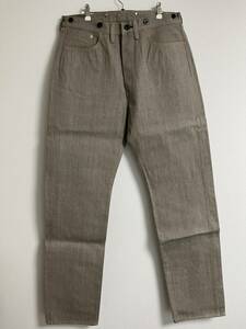 TCB jeans　Two Cat's Waist Overall Logwood Brown