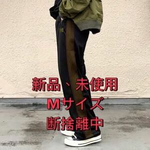 断捨離 新品 別注 NEEDLES TRACK PANTS ニードルズパンツ ジャージ ロングパンツ beams ビームス NEPENTHES ブラック