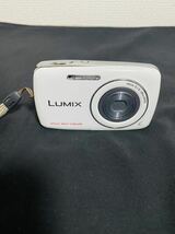Panasonic LUMIX DMC-S1 ホワイト パナソニック ルミックス コンパクト デジタルカメラ デジカメ ジャンク扱い_画像1
