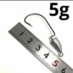 ジグヘッド オフセット テキサスリグ 5g 5個セット