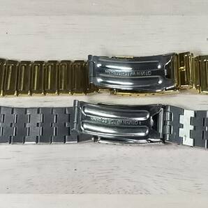 廃業時計店 中古現状品 シチズンクリストロン用金属ベルト他２本セット Vintage CITIZEN watch braceletsの画像6